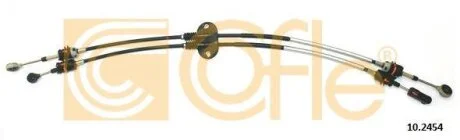 Трос перемикання передач лів/прав (1240mm/1150mm) FORD TOURNEO CONNECT, TRANSIT CONNECT 1.8/1.8D 06.02-12.13 COFLE 10.2454