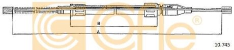 LINKA HAMULCA RКCZNEGO VW COFLE 10.745