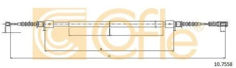 Трос, паркувальна гальмівна система COFLE 107558