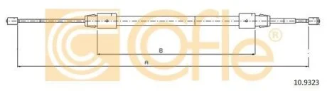 Трос ручника COFLE 10.9323