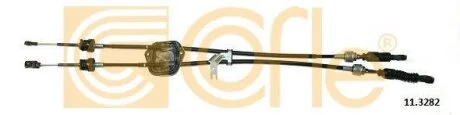 Трос КПП Citroen C1, C1 II Peugeot 107, 108 Toyota Aygo 1.0/1.2/1.4D 06.05- COFLE 11.3282