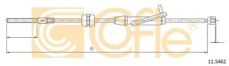 Трос ручника COFLE 115462