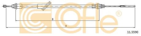 Тросовий привод, стоянкове гальмо COFLE 115590