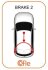 Трос ручного гальма зад. CORSA D 5door 07- (1490/1256+1478/1242) COFLE 11.5774 (фото 2)
