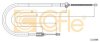 Трос ручника левый Clio2 +ABS 1277mm COFLE 11.6586 (фото 1)