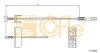 Трос ручного гальма(середній) L 1190mm Opel Vivaro 2.0 16V, 1.9DTI 08.01, 2.5DTI 05.03- COFLE 11.6802 (фото 1)