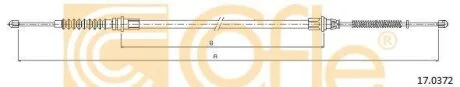 Трос ручника COFLE 17.0372