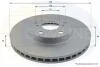 - Диск гальмівний вентильований з покриттям COMLINE ADC01148V (фото 1)
