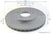 - Диск гальмівний вентильований з покриттям COMLINE ADC0260V (фото 1)