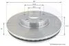 - Диск гальмівний вентильований з покриттям COMLINE ADC0473V (фото 1)