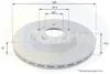 - Диск гальмівний вентильований з покриттям COMLINE ADC0568V (фото 1)