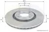 - Диск гальмівний вентильований з покриттям COMLINE ADC1519V (фото 1)