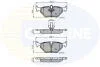 Гальмівні колодки зад. BMW 3(E36, E46)/5(E34)/7(E32) 86-06 (ATE) (123x43,6x16,7) COMLINE CBP01024 (фото 1)