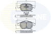 Гальмівні колодки до дисків FIAT, OPEL, SAAB CROMA, VECTRA C, SIGNUM, 9-3 передн. COMLINE CBP01137 (фото 1)