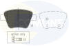 Колодки гальмівні дискові задні комплект VW PASSAT B7 10-15, Golf VI 09-14, Caddy III 04-15, Jetta VI 10-18, Jetta V 05-10, Touran 10-15, Touran 03-10, Scirocco 08-17, AUDI A3 03-12, A1 10-18, SKODA Octavia A5 04-13, Superb 08-15, Yeti 09-17 COMLINE CBP02022 (фото 1)