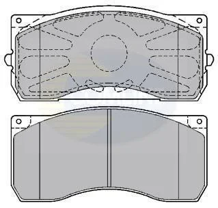 - Гальмівні колодки до дисків COMLINE CBP9075K