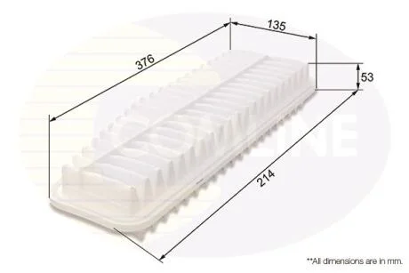 - Фільтр повітря (аналогWA9426/LX1611) COMLINE CTY12075