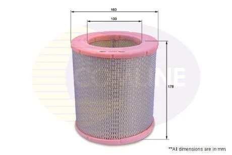 - Фільтр повітря (аналогWA6441/LX478/1) COMLINE EAF086