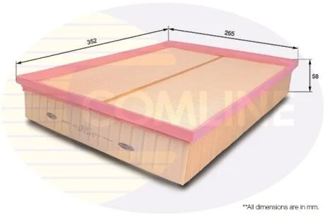 - Фільтр повітря (аналогWA9520/LX1845) COMLINE EAF630