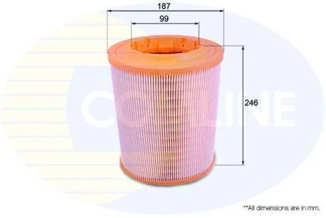 Фільтр повітря (аналог WA9566) COMLINE EAF635