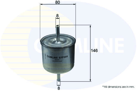 - Фільтр палива (аналогWF8069/KL61) COMLINE EFF009