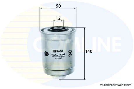 - Фільтр палива (аналогWF8053/KC109) COMLINE EFF036