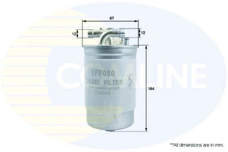 - Фільтр палива (аналогWF8199/KL154) COMLINE EFF050