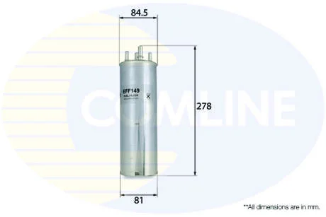 - Фільтр палива (аналогWF8358/KL229/4) COMLINE EFF149