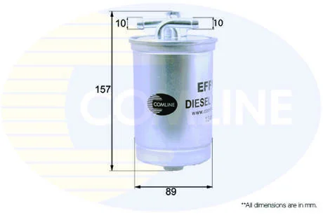 - Фільтр палива (аналогWF8389/KL554) COMLINE EFF159