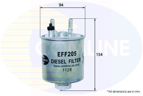 - Фільтр палива (аналогWF8403/KL638) COMLINE EFF205