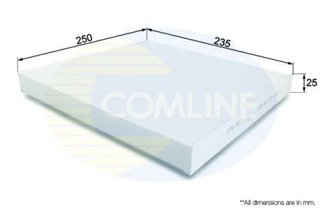 - Фільтр салону (аналогWP9368/LAK411) COMLINE EKF172