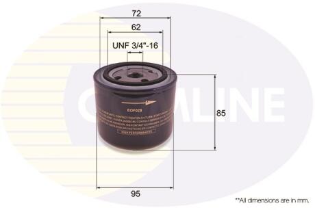 - Фільтр оливи (аналогWL7124/OC204) COMLINE EOF028