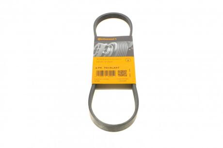 Пас поліклиновий Smart Fortwo 1.0 07- Contitech 4PK753 ELAST