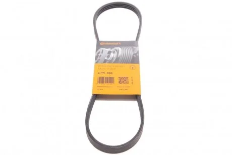 Ремінь генератора поліклиновий Contitech 4PK860
