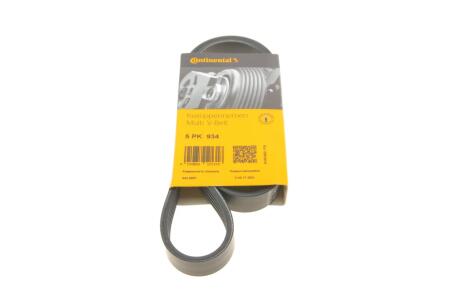 Ремінь генератора поліклиновий Contitech 5PK934