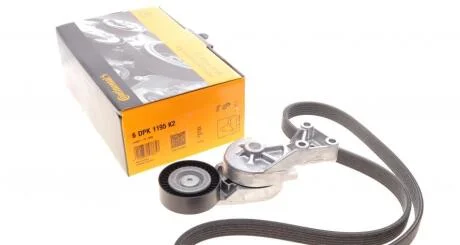 Комплект (ремінь+ролики) Contitech 6DPK1195K2 (фото 1)