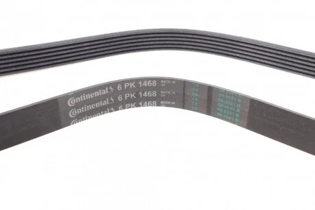 Ремінь генератора поліклиновий Ducato 2.0JTD 01> (ALT, AC) Contitech 6PK1468 (фото 1)