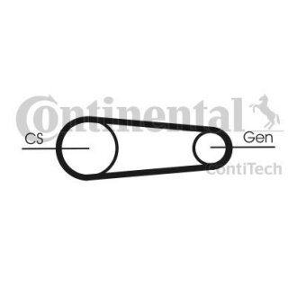 Комплект поліклинових ременів Contitech 6PK842 ELAST T1