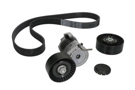 Комплект поликлинових ременів (з роликами) BMW 1 (E81), 1 (E82), 1 (E87), 1 (E88), 3 (E90), 3 (E91), 3 (E92), 3 (E93) 1.6/2.0 09.06-12.13 Contitech 7PK1104K1