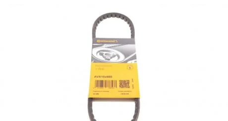 Клиновий ремінь (10x660Li/683Ld) CITROEN CX I VW CORRADO 1.8/2.0 09.74-09.93 Contitech AVX10X660