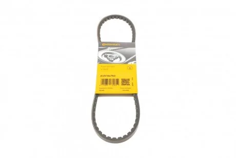 Ремінь генератора клиновий Contitech AVX10X763
