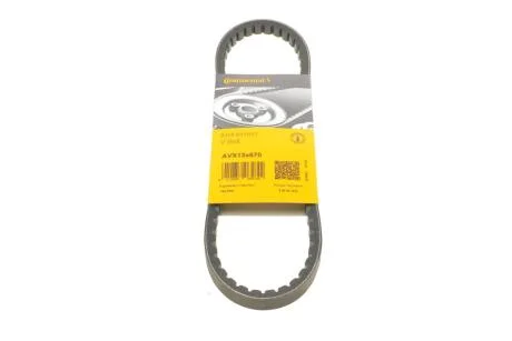 Килимовий ремень KIA RIO II Saloon (JB) 1.4 16V Contitech AVX13X670