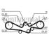 Комплект пасу ГРМ Subaru Impreza/Forester/Legacy/O CT 1050 K1