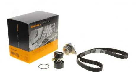 Комплект ремня ГРМ PSA C2/C3/C4/1007/206/207/307 03- 1.4 с помпой Contitech CT 1101 WP1