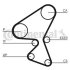 Комплект ременя ГРМ CONTI SYNCHROBELT KIT Contitech CT 1104 WP1 (фото 3)