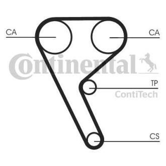 Ремінь ГРМ Contitech CT 1157