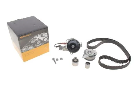 Комплект ременя ГРМ з помпою води Contitech CT1168WP4