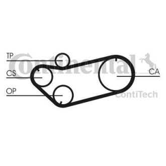 Ремінь ГРМ CONTI SYNCHROBELT Contitech CT659