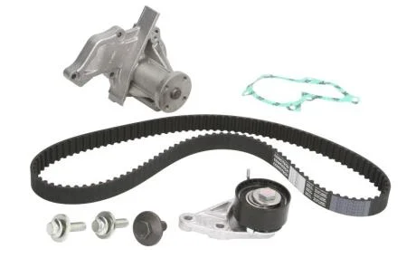 Комплект ремня ГРМ FORD FOCUS 2/FIESTA 96-/01-/04- 1.4/1.6/1.6TI (с помпой) Contitech CT881WP1