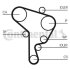 Комплект ременя ГРМ CONTI SYNCHROBELT KIT Contitech CT946WP2 (фото 3)